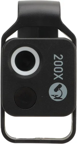 Vista 9 de 200X HD Teléfono Mini Microscopio de Bolsillo Portátil Digital Microscopio Cámara con Lente CPL para Enseñar Experimento Construido en Batería