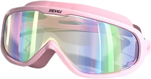 Vista 7 de Gafas de natación para adultos, antivaho sin fugas, gafas de natación de visión amplia, gafas de piscina de visión clara para jóvenes, hombres