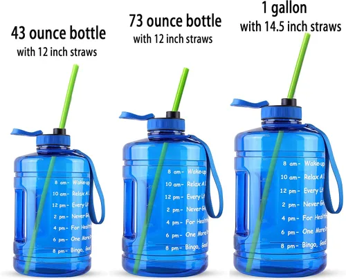 Vista 3 de YETI RTIC-Flexible - Pajitas de silicona reutilizables de medio galón de 12 pulgadas para vaso alto de 32 onzas, botella de agua de 64 onzas