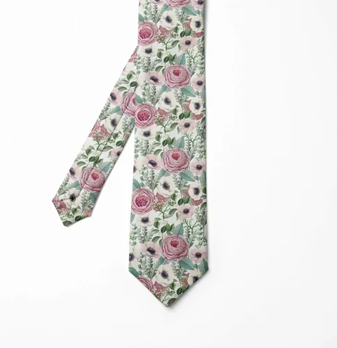 Vista 2 de Ambesonne Multicolor Modern Men's Tie