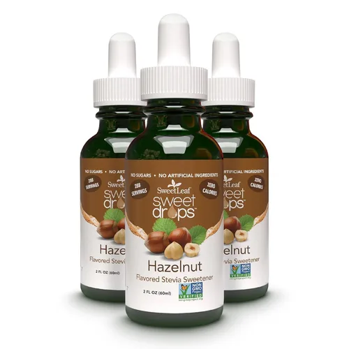 Vista 29 de Stevia líquida Sweetleaf, 2 onzas Gotas dulces, extracto orgánico de hoja de stevia, cero calorías, sin eritritol, sustituto del azúcar