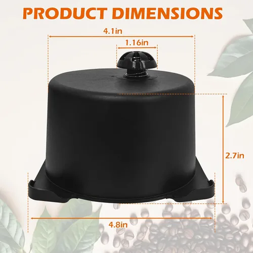 Vista 2 de Cesta de café de repuesto para K-Duo Essentials (solo apto para K Duo Essentials), cesta de filtro de café