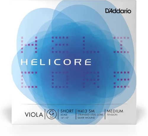 Vista 8 de D'Addario Helicore - Cuerda única de la A para viola, escala media, tensión media