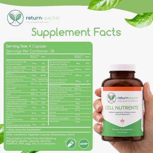 Vista 8 de Előző Nutrientes celulares saludables, multivitamínico metilado