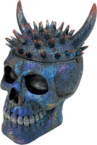 Vista 10 de Cenicero de fantasía para fumadores, cigarrillos, decoración de escritorio, estatua de jardín, regalo para exteriores, césped, patio, regalo