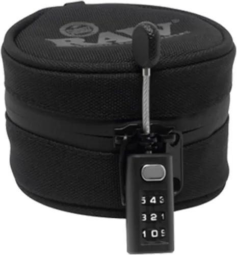 Vista 3 de RAW Tarro a prueba de olores y acogedor con bloqueo (6oz), negro, 6 onzas, 6.0 onzas fluidas
