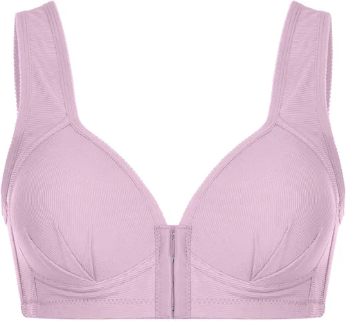 Vista 65 de Brasier sin aros para mujer, brasier sin aros, cómodo brasier sin varillas, ropa interior diaria