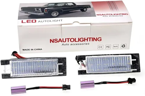 Vista 9 de nsautolighting Ensambles de luz LED para placa de matrícula para Jeep Renegade 2015 2016 2017 2018 2019 2020 2021, lámpara de etiqueta trasera