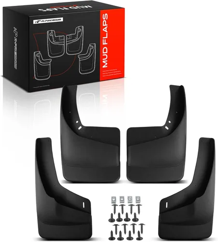 Vista 11 de A-Premium Juego de 4 unidades de guardabarros con accesorios compatibles con Chevrolet Silverado 1500, Silverado 2500 HD 3500 HD 2007-2014