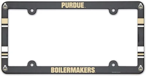 Vista 38 de NCAA Placa de vehículo con marco a todo