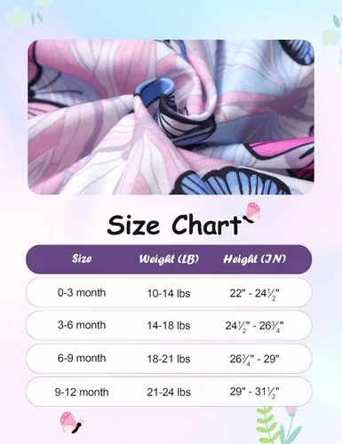 Vista 5 de Queenstyle Ropa de bebé niña de manga larga, overol lindo traje de bebé de 0 a 18 meses