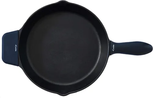 Vista 3 de Soportes de silicona para mango caliente, paquete de 3 mezclados (negro)