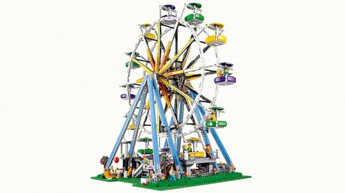 Vista 10 de LEGO Creator Expert 10247 - Juego de construcción de rueda de fortuna
