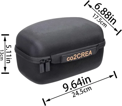 Vista 6 de co2CREA Reemplazo de estuche de viaje duro para pieza facial reutilizable 3M