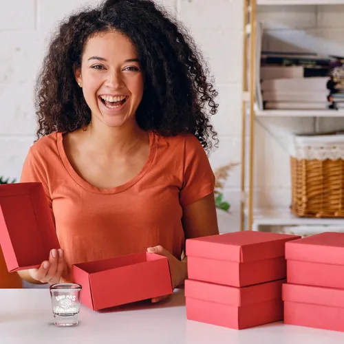 Vista 5 de LitGifts Diseño Uno Mas Por Favor - Divertidos vasos de chupito para adultos, regalos de tequila para hombres o mujeres, cosas divertidas e