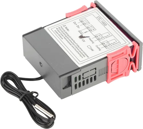 Vista 7 de STC-1000 Controlador digital de temperatura multiusos, termostato de refrigeración y calefacción con sensor NTC para fermentador de cerveza casera