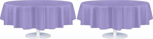 Vista 45 de Mantel de plástico de alta calidad - 54 in. x 108 pulgadas. Grandipity - Mantel rectangular (6 y 12 unidades), Agua (Aqua) Aqua Plastic table