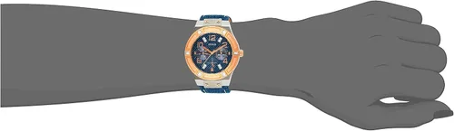 Vista 6 de GUESS W0289L1 Iconic Blue Denim Reloj multifunción para mujer