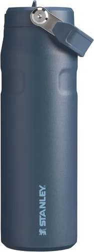 Vista 73 de STANLEY - Botella de agua IceFlow Flip Straw 2.0 con pajilla abatible, abertura más grande, acero inoxidable aislado, sin bisfenol A, 16 onzas