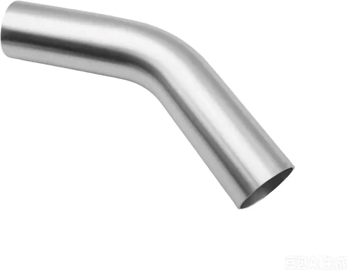 Vista 24 de AC PERFORMANCE Tubo recto de intercooler de aluminio de 1" (25mm) OD, tubo de admisión de aire con acabado cepillado