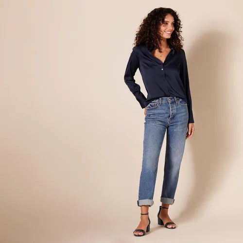 Vista 2 de Tienda Essentials Sandalias de tacón con dos correas para mujer