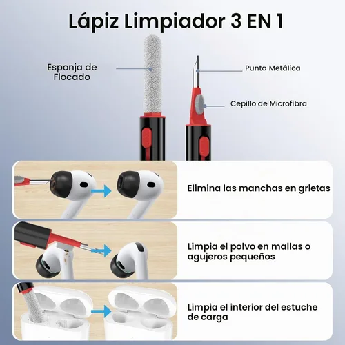 Vista 6 de Delidigi Almohadillas de espuma viscoelástica para auriculares AirPods Pro 3 (2025), 3 pares de accesorios de repuesto súper cómodos compatibles
