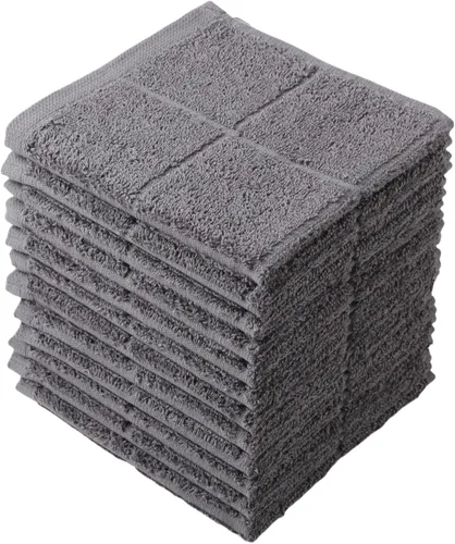 Vista 10 de Glynniss Trapos de cocina altamente absorbentes, 100 % algodón, para lavar platos (color cielo aguamarina)