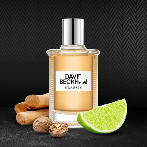 Vista 3 de David Beckham Classic Eau de Toilette en espray para hombre, 3 onzas