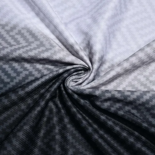 Vista 6 de Conjunto deportivo de 2 piezas para hombre, con cremallera, camiseta polo y pantalones a rayas, informal, para gimnasio, atletismo, ropa deportiva