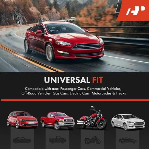 Vista 8 de A-Premium - Bocina de caracol alta universal eléctrica - 12V 110dB - Compatible con la mayoría de los coches de pasajeros, vehículos