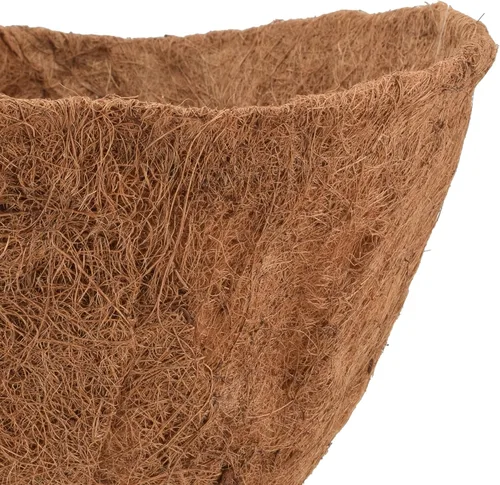 Vista 3 de Arcadia Garden Products CB51 - Revestimiento de coco para pesebre de pared, 14, 12 pulgadas, color marrón