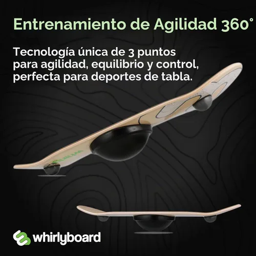 Vista 8 de Whirly Board Spinning Balance Board & Agility Training Equipment