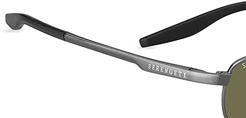 Vista 3 de Serengeti Matera Gafas de sol cepillado Gunmetal Unisex-Adulto Medio