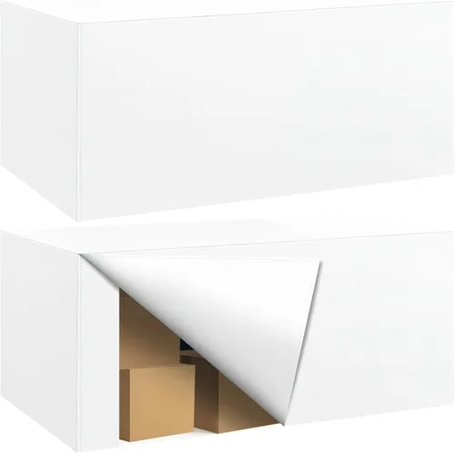 Vista 22 de Paquete de 2 manteles ajustados para mesa rectangular de 4 pies, 48 x 24 pulgadas, cubiertas de mesa verde manzana, tela de poliéster resistente al