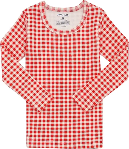 Vista 22 de AVAUMA Conjunto de pijama de algodón para bebés y niñas de 6 meses a 7 años