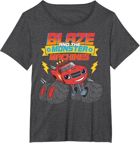 Vista 18 de Blaze & The Monster Machines Cute Blaze - Camiseta Negro