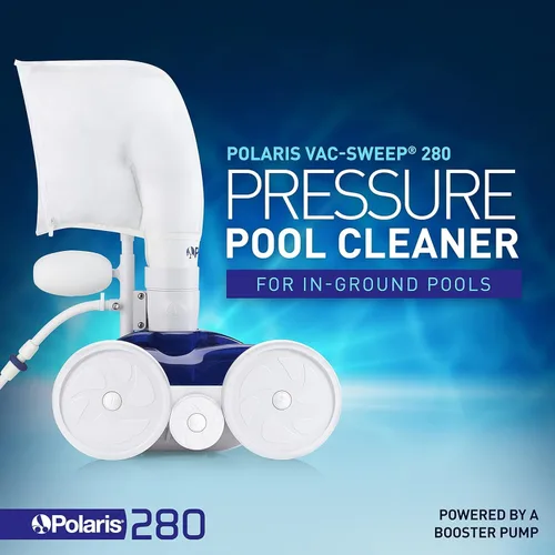 Vista 4 de Limpiador de Piscina Polaris Vac-sweep lateral de presión 280