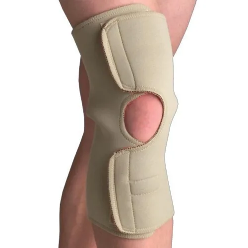 Vista 4 de Thermoskin Rodillera estabilizadora abierta, beige, talla XS