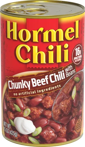 Vista 10 de Hormel Chili con frijoles, 25 onzas