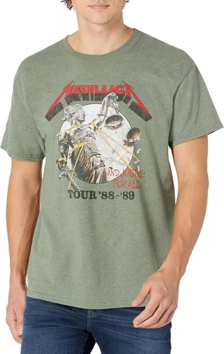 Vista 7 de Camiseta exclusiva de Metallica Justice for All, Verde