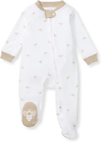 Vista 200 de Burt's Bees Baby - Pijama de una pieza para bebé, mameluco para dormir y jugar, algodón 100% orgánico, cremallera frontal