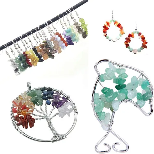 Vista 5 de Civilipi - Piedras naturales irregulares para hacer pulseras, collares y anillos, regalo para el Día de la Madre, para regalo de Halloween