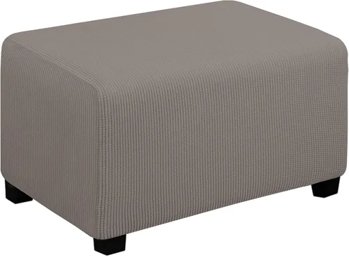 Vista 85 de Easy-Going Funda Elástica para Otomana Taburete de Almacenamiento Plegable Protector de Muebles Funda Rectangular Suave con Parte Inferior Elástica