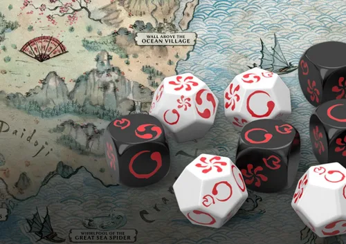Vista 2 de Dados de juego de rol de la leyenda de los cinco anillos