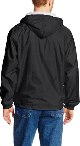 Vista 2 de Charles River Apparel Chaqueta impermeable sin botones resistente al viento y al agua (talla regularextra)