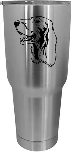 Vista 223 de Cairn Terrier - Vaso grabado con temática de perro, 30 onzas