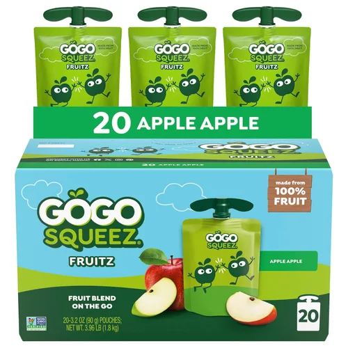 Vista 17 de GoGo SqueeZ - Puré de manzana para niños