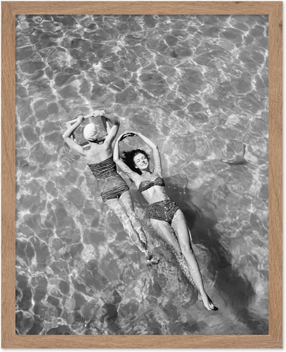 Vista 51 de Poster Master Póster clásico costero, impresión acuática vintage, regalo para artistas, amigos, atrapa las olas, surfistas en el mar, playa, costa