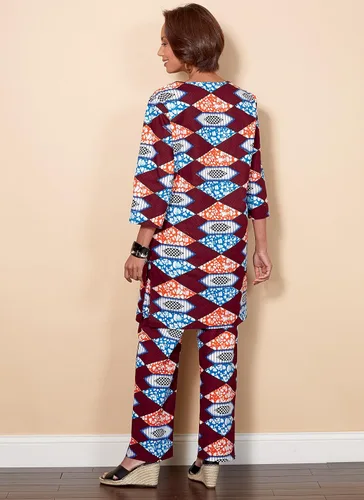 Vista 4 de Butterick Patrones de señoritas/Abrigo de hombre, túnica y pantalones de costura, XM (SML-MED-LRG)