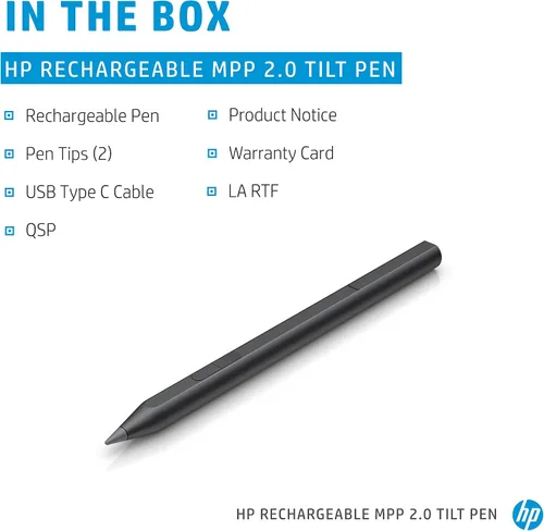 Vista 3 de HP Pluma de inclinación recargable activa MPP 2